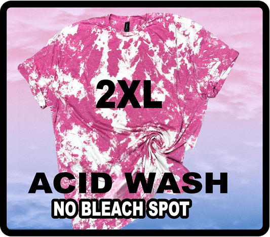 2XL- ACID WASH GILDAN TEE