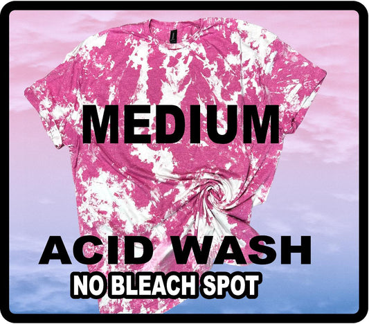 MEDIUM ACID WASH GILDAN TEE