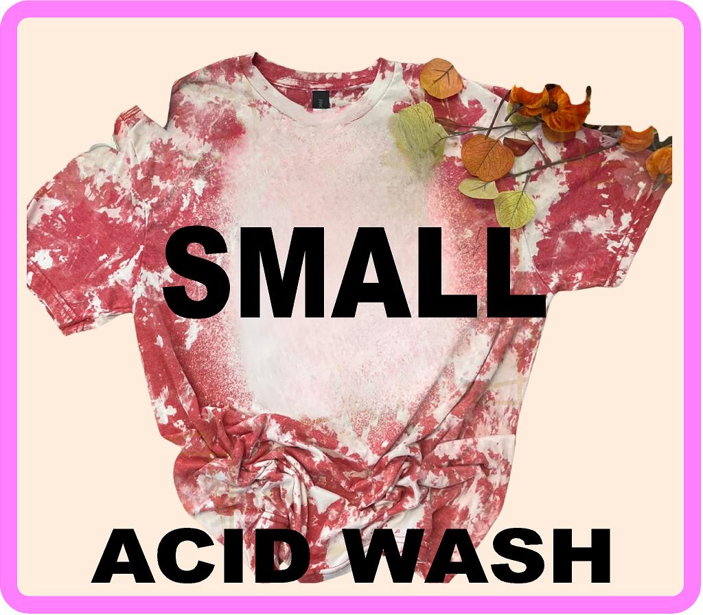 SMALL Gildan Acid Wash Bleached Tshirts